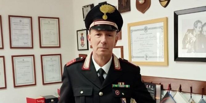 Carabinieri Olmedo: il comandante va in pensione