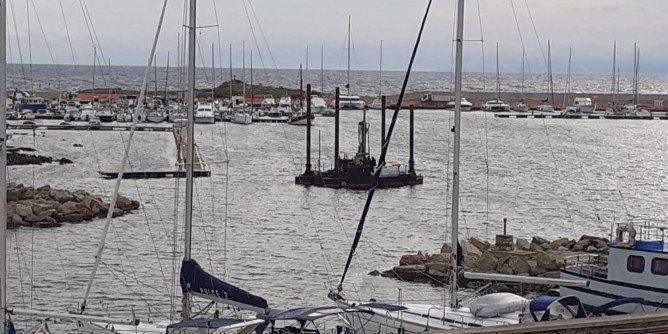 Lavori per la valorizzazione dei porti di Stintino