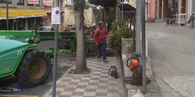 Castelsardo: via ai lavori in Via Roma