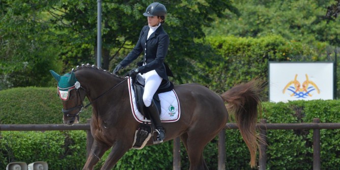 Dressage: argento per Laura Piras