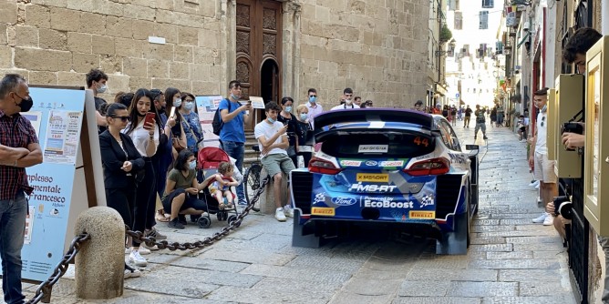 Rally dItalia tra Alghero e Olbia: percorso