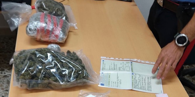 Marijuana e cocaina a Porto Torres