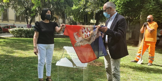 Sassari: inaugurato giardino Giusti sardi tra le Nazioni