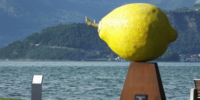 Arte: Giuseppe Carta sul Lago d´Iseo