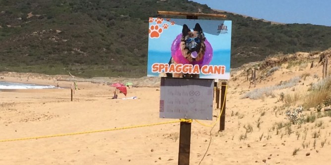 Dog beach a Porto Ferro e Fiume Santo