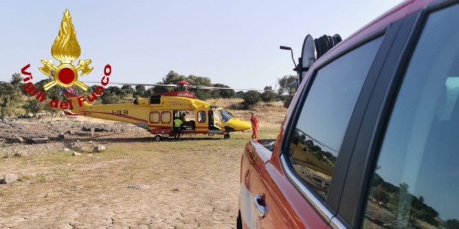 Operaio travolto in un cantiere tra Alghero e Sassari