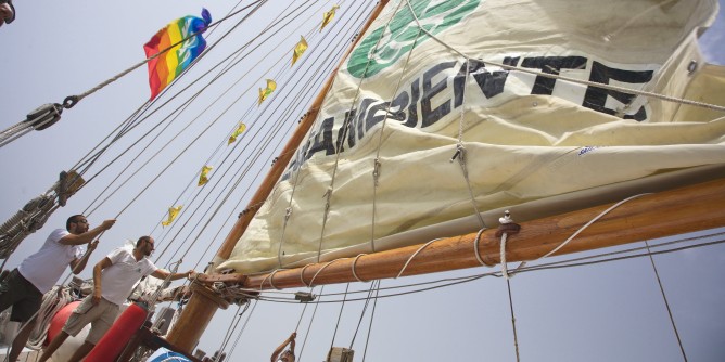 Goletta Verde in Sardegna, tappa a Olbia