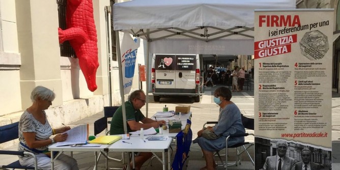 Giustizia, Partito Radicale in tour ad Alghero