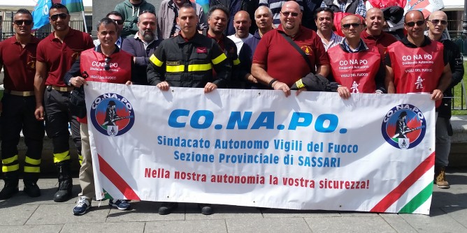 Vigili del fuoco Sassari, personale allo stremo