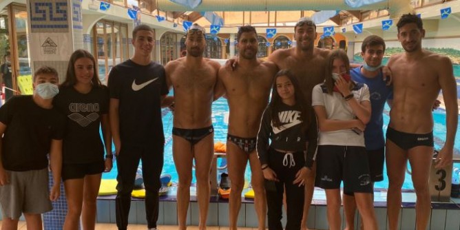 Tuffo a Porto Torres per il campione Paltrinieri