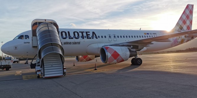 Monitoraggio sui voli, Volotea in Regione