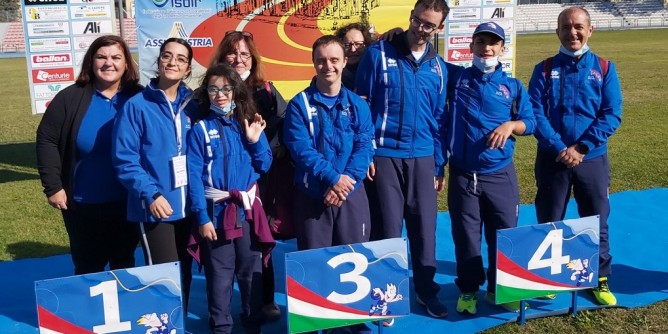 Cinque medaglie sarde agli Italiani Atletica Fisdir