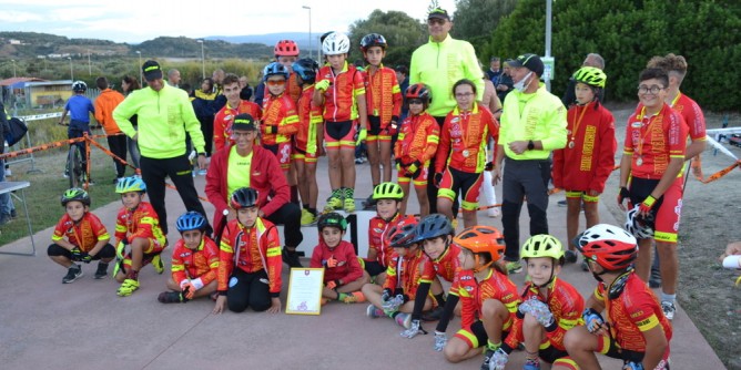 Alghero Bike: <i>giovani</i> ciclisti in gara a Olmedo 