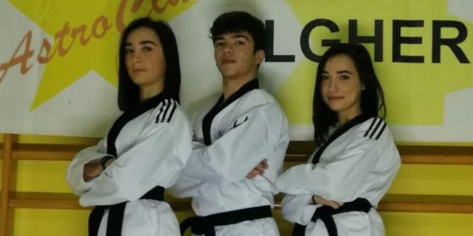 Taekwondo: cinture nere ad Alghero