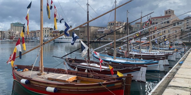 <i>Lni</i> Alghero in festa per la vela latina