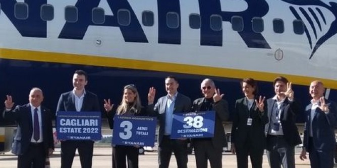 <i>Summer</i> Ryanair: quattro nuovi voli da Cagliari