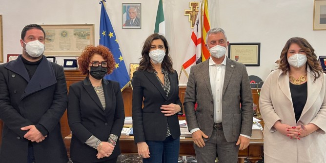 Laura Boldrini, tappa ad Alghero