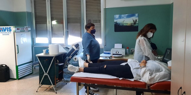 Screening gratuiti per i donatori di sangue 