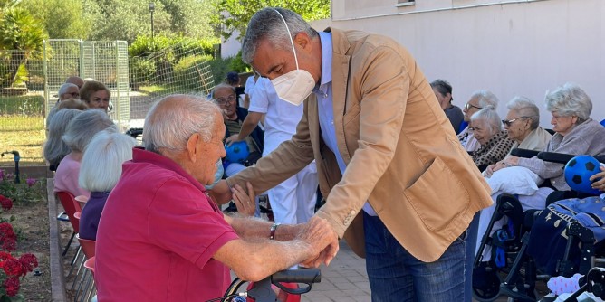 Anziani, primo <i>check</i> al Green. Si respira unaria diversa