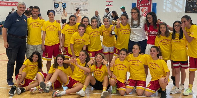 <i>U14</i>, Pallacanestro Alghero campione regionale