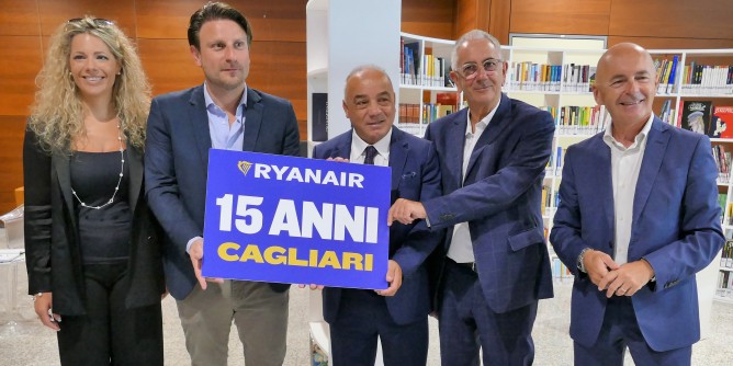 Ryanair presenta la <i>winter</i> di Cagliari