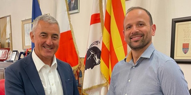 Comandante Bertocchi sulle strade di Alghero