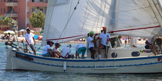 Domenico II vince la Regata di Sant´Elm