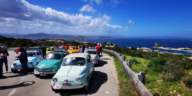 Raduno Fiat 500 ad Alghero