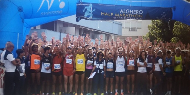 Alghero Half Marathon vince Oleksandr Choban