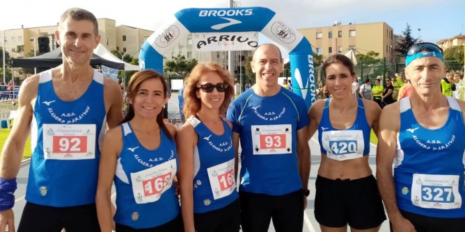 Alghero Marathon alla mezza di Assemini