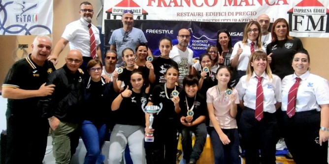 Taekwondo Olmedo a valanga a Sassari e Nuoro