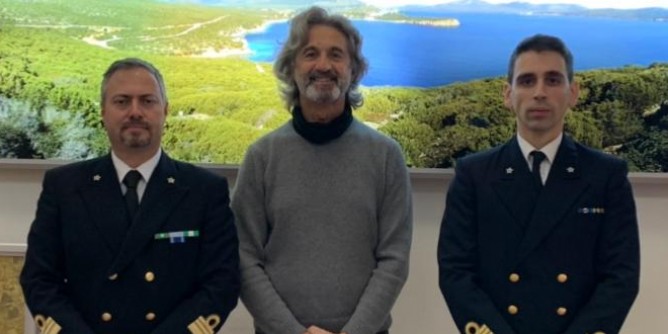 Capo compartimento Marittimo in visita ad Alghero