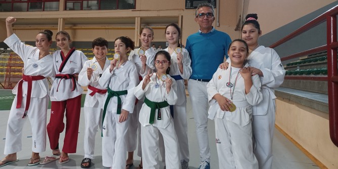 Taewkwondo: 11 medaglie per l'<i>Asd</i> Olmedo