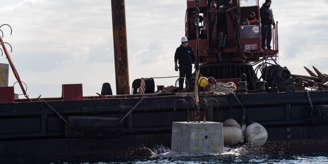 Barriere antistrascico nella Penisola del Sinis