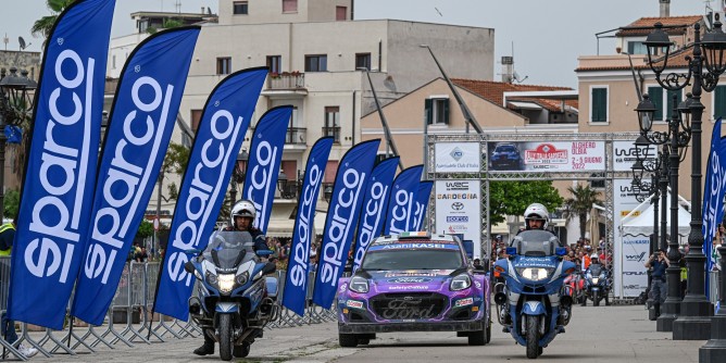 <i>Sparco</i> partner ufficiale del Rally Italia Sardegna