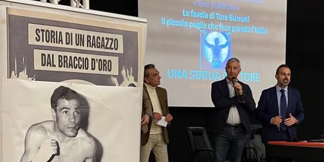 Si svela il <i>bozzetto</i> di Tore Burruni