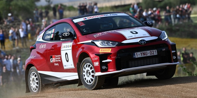 Toyota mobility partner del 20 Rally Italia Sardegna