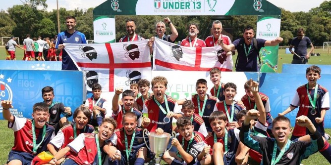 Alghero Calcio campione dItalia under 13