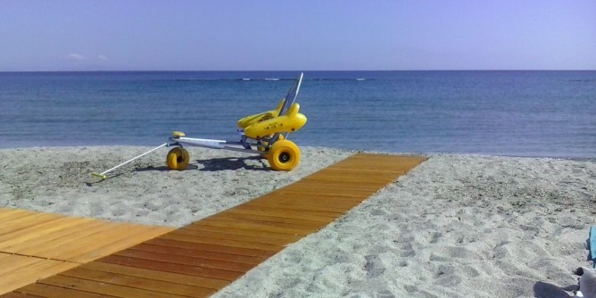 Disabili: nuovi servizi al Lido San Giovanni 