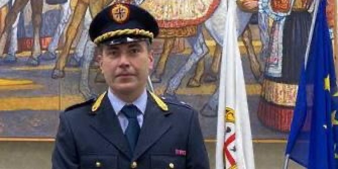 Gabriele Oggiano a capo dei <i>vigili</i> sardi