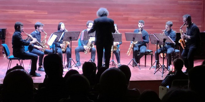 Concerto di Ensemble Sax al Museo Sanna