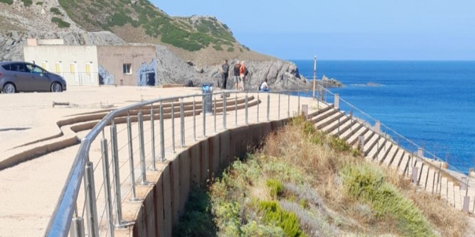 Gradinata Argentiera: conclusi i lavori