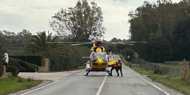 Frontale, motociclista perde una gamba