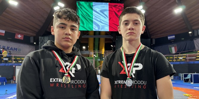 Piroddu Extreme bene ai campionati di lotta