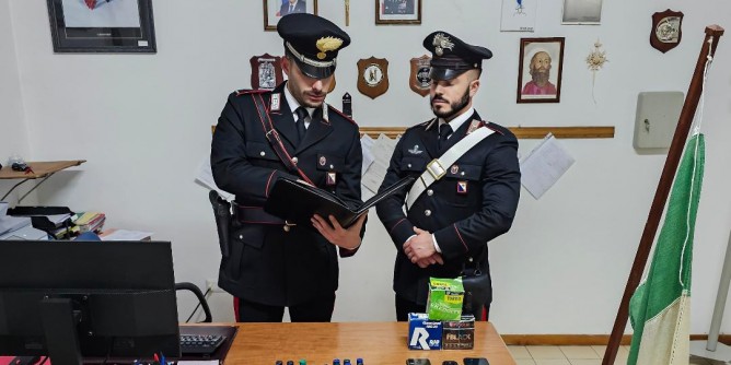 Belv: 3 allevatori in manette per droga