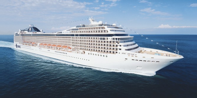 MSC Crociere: 2024 anno record a Cagliari e Olbia