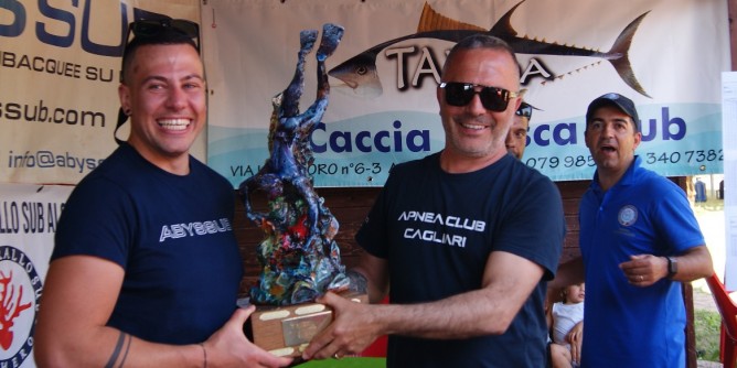 Pesca in apnea: successo a Poglina