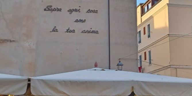 Installazione in Piazza Ginnasio