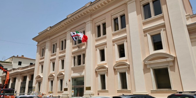 Il nuovo Palazzo della Camera di Commercio a Sassari