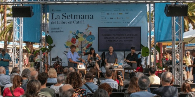 Mulas, Coghene e Sechi alla Setmana del Llibre en Catal 